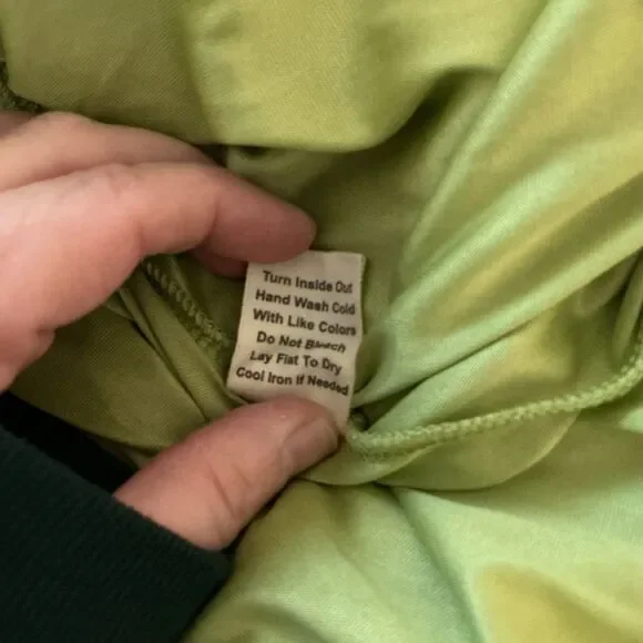 Sweet Wanderer Women Green White floral Maxi Sleeveless tiered Sundress Small - Picture 6 of 8